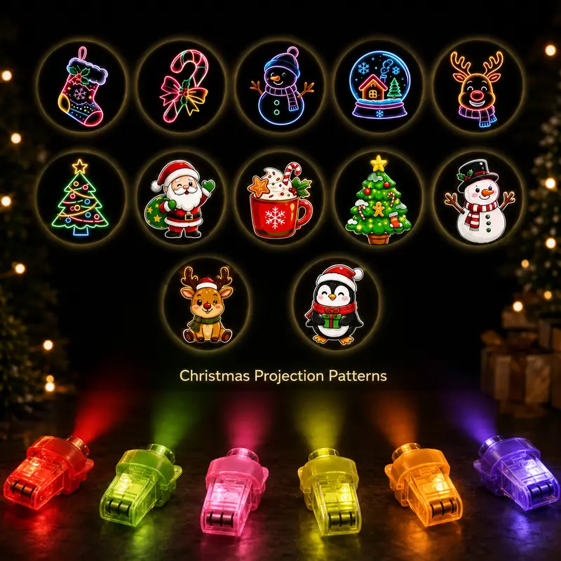 π Halloween LED Projector Rings | Spooky Light-Up Party Favors for Kids