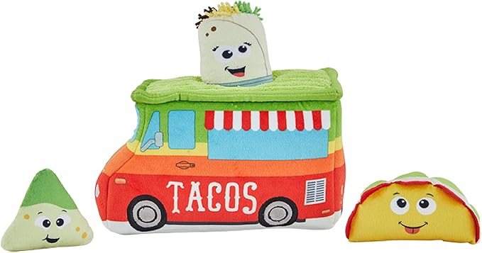 Hide A Taco Plush Dog Toy Puzzle