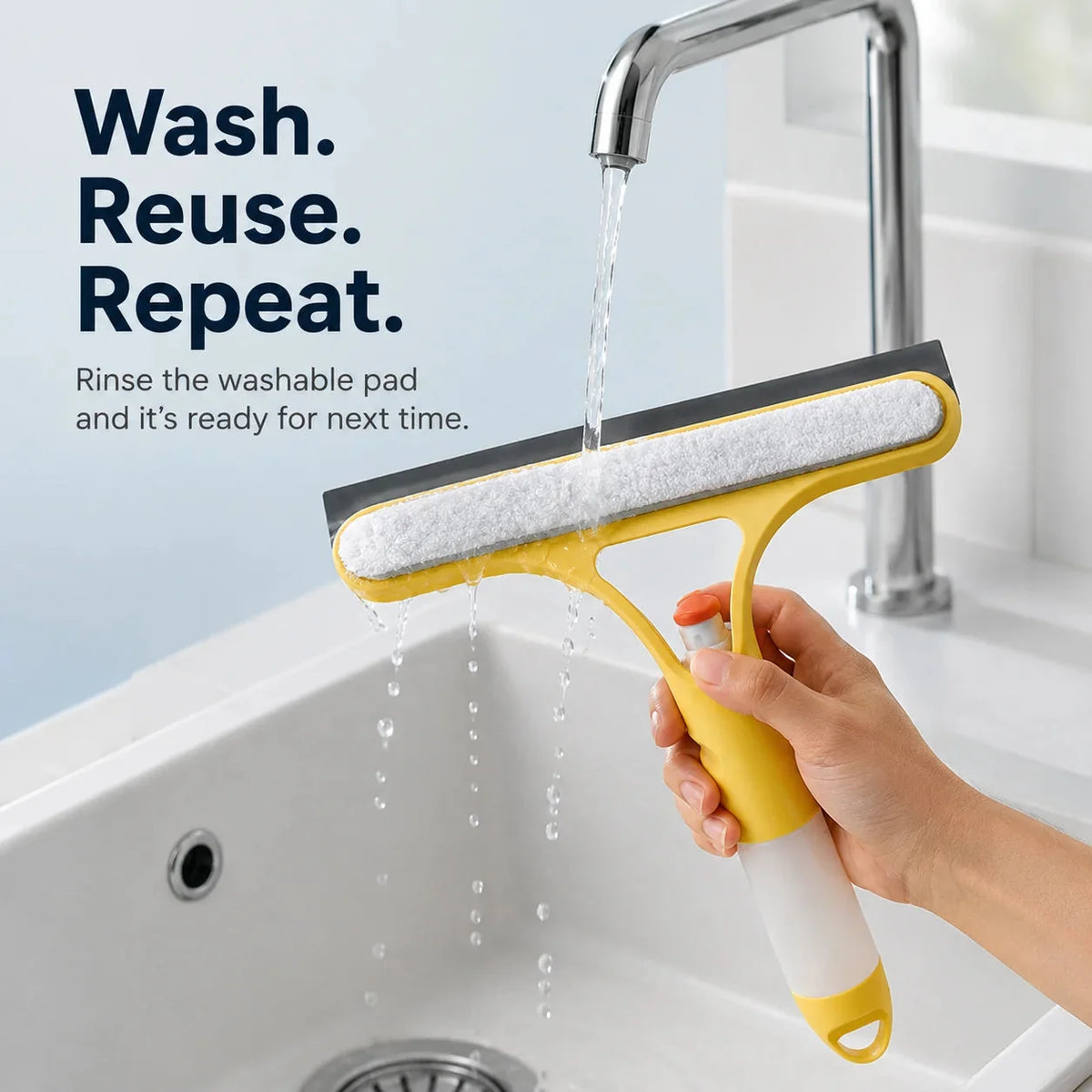 ๐ง3-in-1 Spray Window Cleaning Squeegee