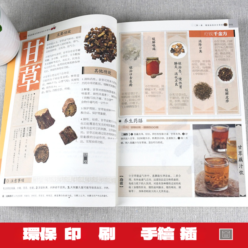 本草綱目彩繪圖解