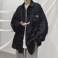 流蘇格子襯衫