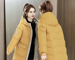 韓式修身棉服