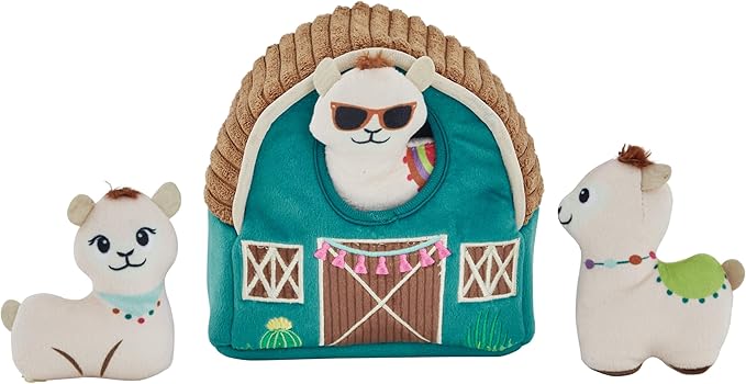 Hide A Llama Plush Dog Toy Puzzle
