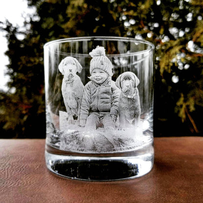 Father's Day Gift from Daughter Glass | Personalized Dad Gift