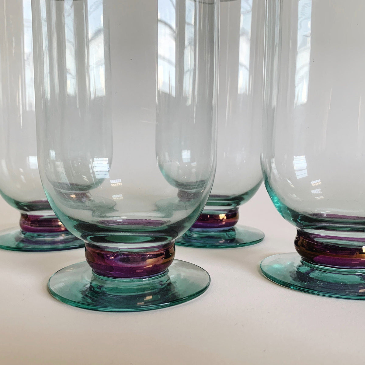 Postmodern Tumbler Glasses - Set of 4